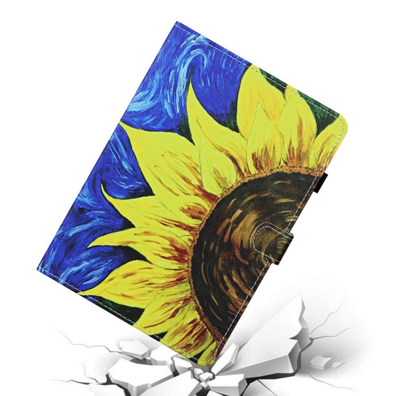 Housse Samsung Galaxy Tab A7 (2020) Tournesol Peint