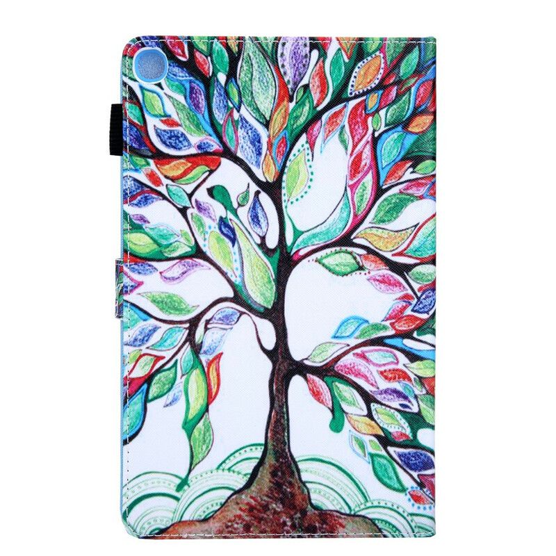 Housse Samsung Galaxy Tab A7 Lite Arbre Multicolore