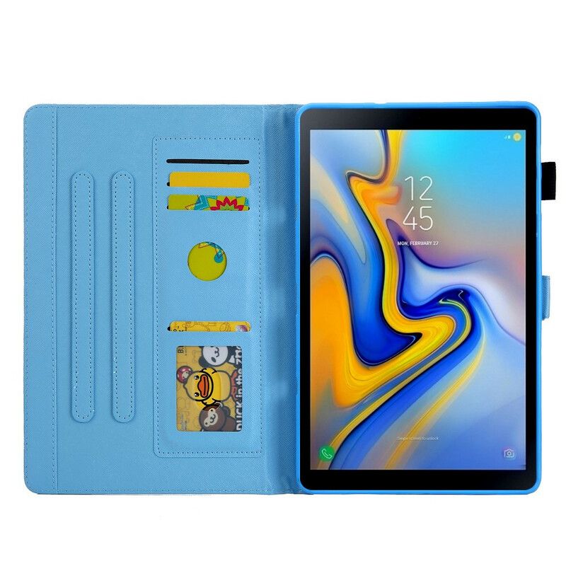 Housse Samsung Galaxy Tab A7 Lite Arbre Multicolore