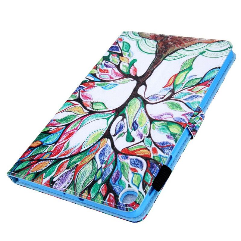 Housse Samsung Galaxy Tab A7 Lite Arbre Multicolore