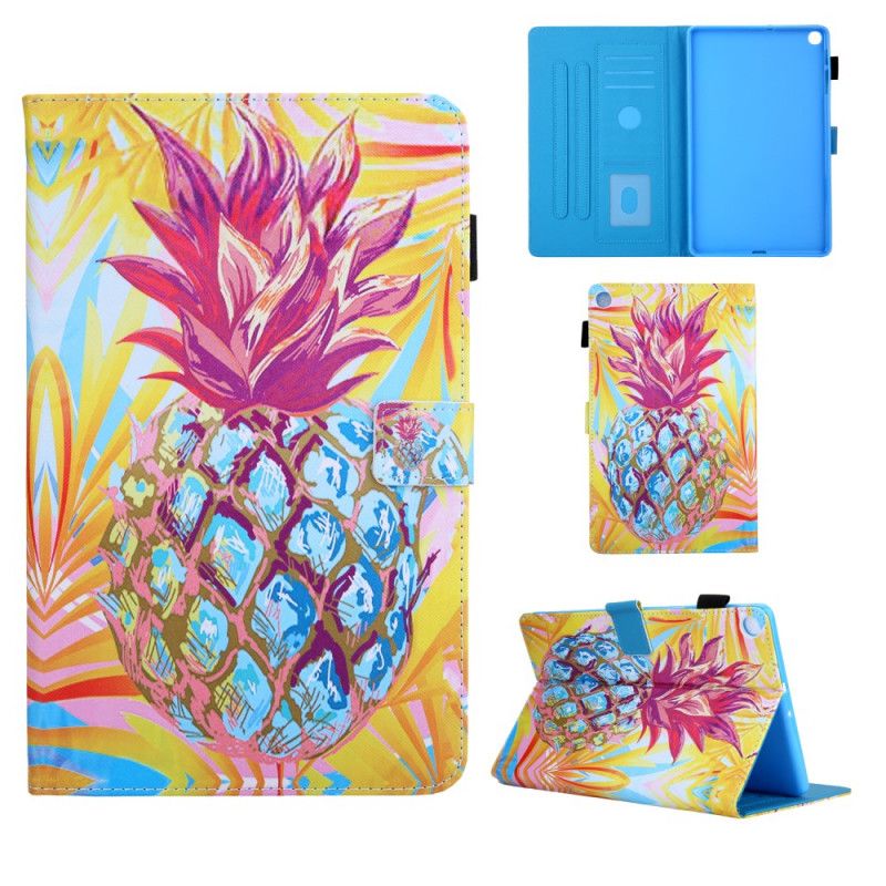 Housse Samsung Galaxy Tab Aa7 (2020) Ananas Orange