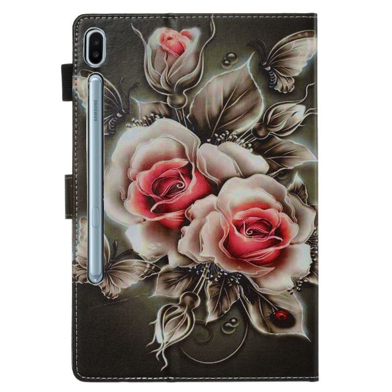 Housse Samsung Galaxy Tab S6 Bouquet De Fleurs