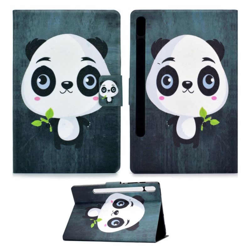 Housse Samsung Galaxy Tab S7 Bébé Panda