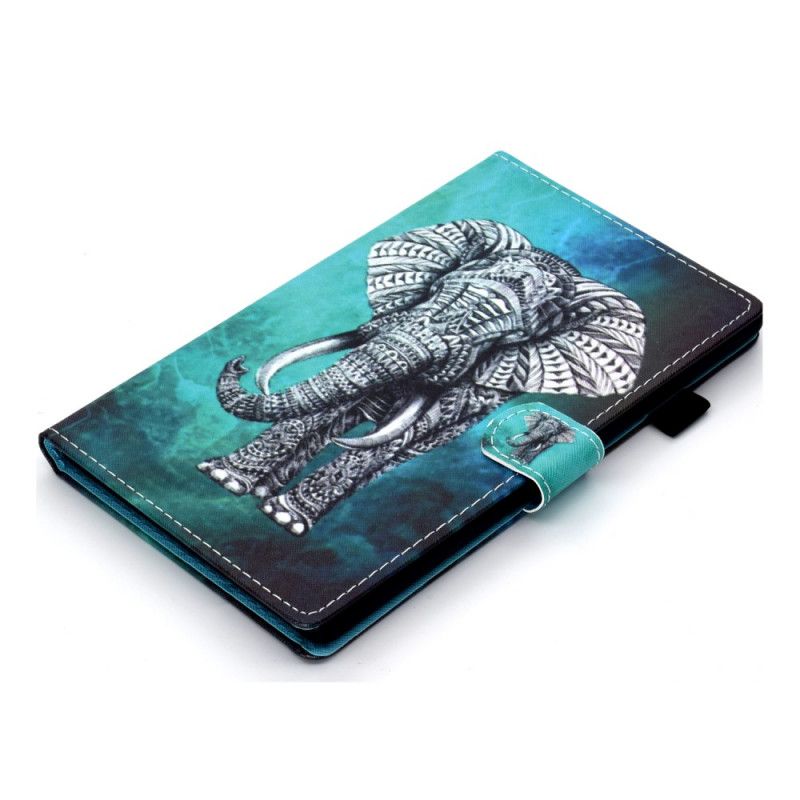 Housse Samsung Galaxy Tab S7 Éléphant Tribal