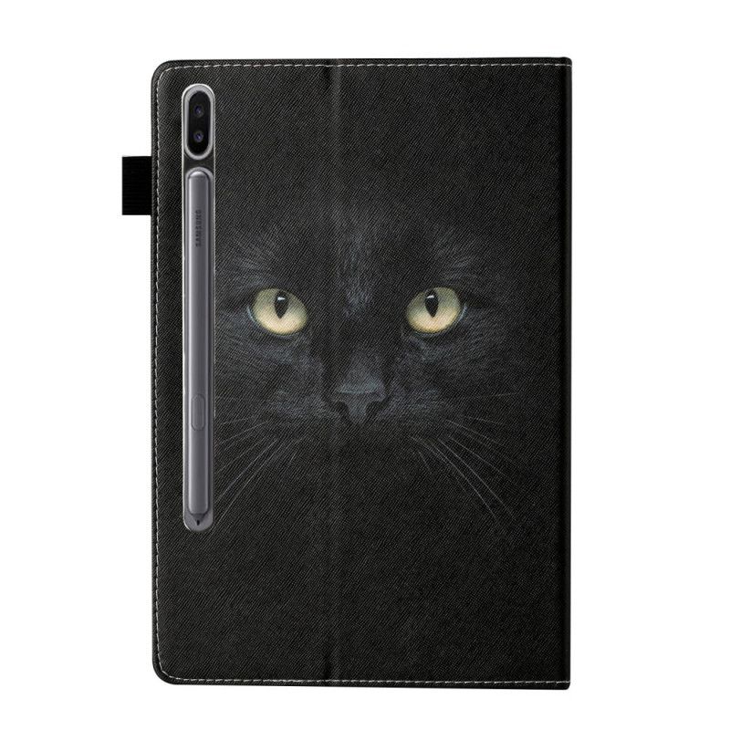 Housse Samsung Galaxy Tab S7 Plus Chat Noir