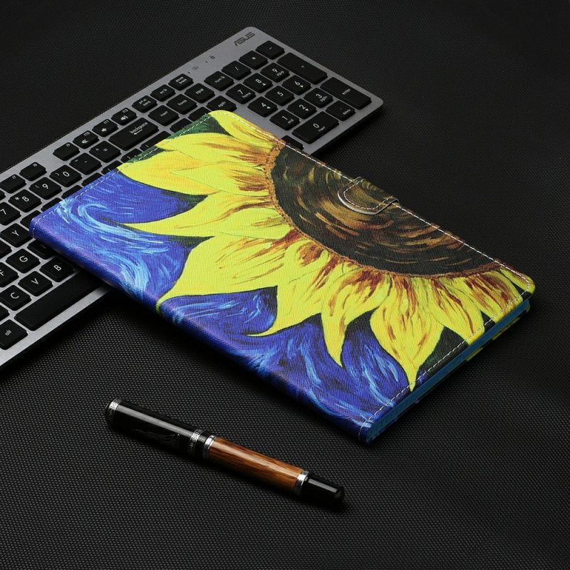 Étui Housse Samsung Galaxy Tab S7 Tournesol Peint