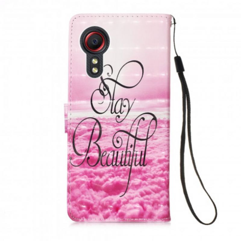 Housse Samsung Galaxy XCover 5 Stay Beautiful