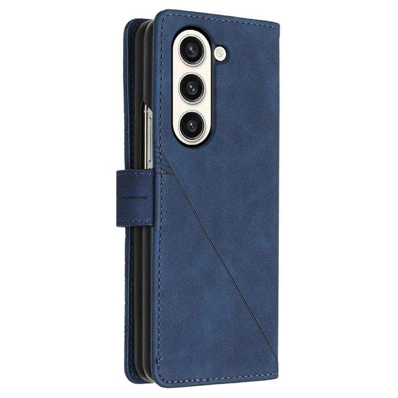 Housse Samsung Galaxy Z Fold 5 Motif Triangles