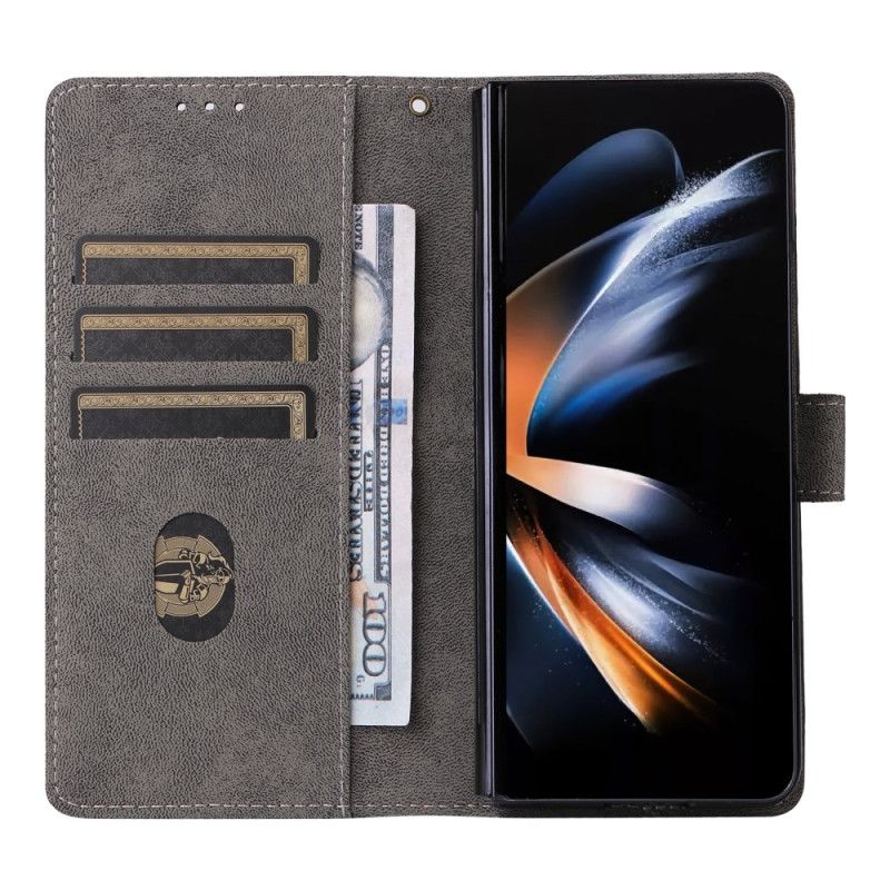 Housse Samsung Galaxy Z Fold 6 5G Blocage RFID et Lanière