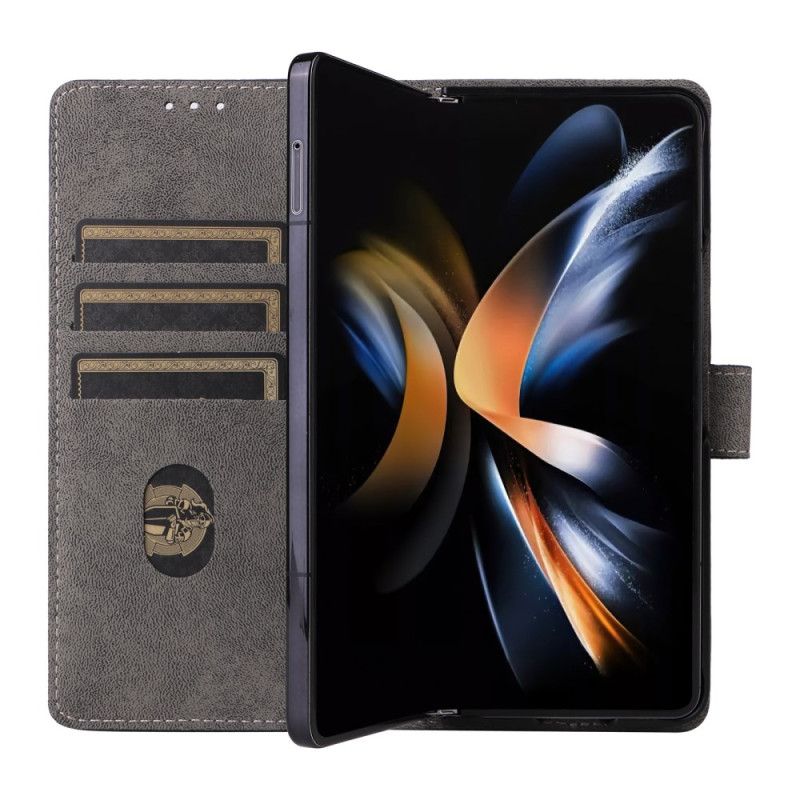 Housse Samsung Galaxy Z Fold 6 5G Blocage RFID et Lanière