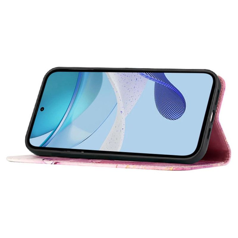 Housse Samsung Galaxy Z Fold 6 Marbre à Bandoulière