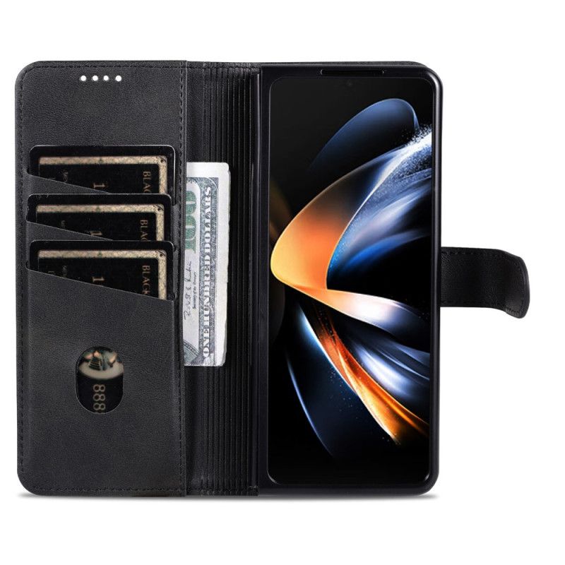 Housse Samsung Galaxy Z Fold 6 Style Cuir AZNS