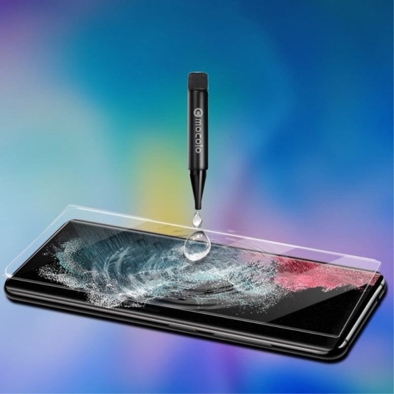 Protection en verre trempé HD AMOROUS pour Samsung Galaxy S23 Ultra 5G
