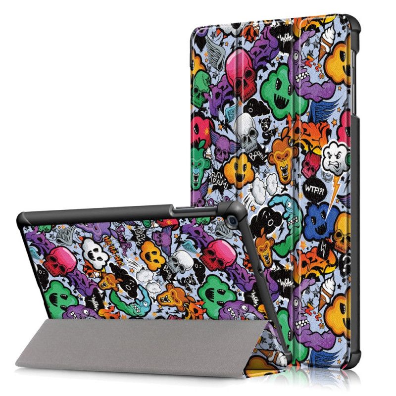 Smart Case Samsung Galaxy Tab A 10.1 (2019) Renforcée Graffitis