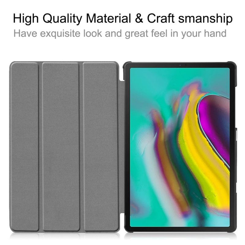 Smart Case Samsung Galaxy Tab S5e Simili Cuir Classique