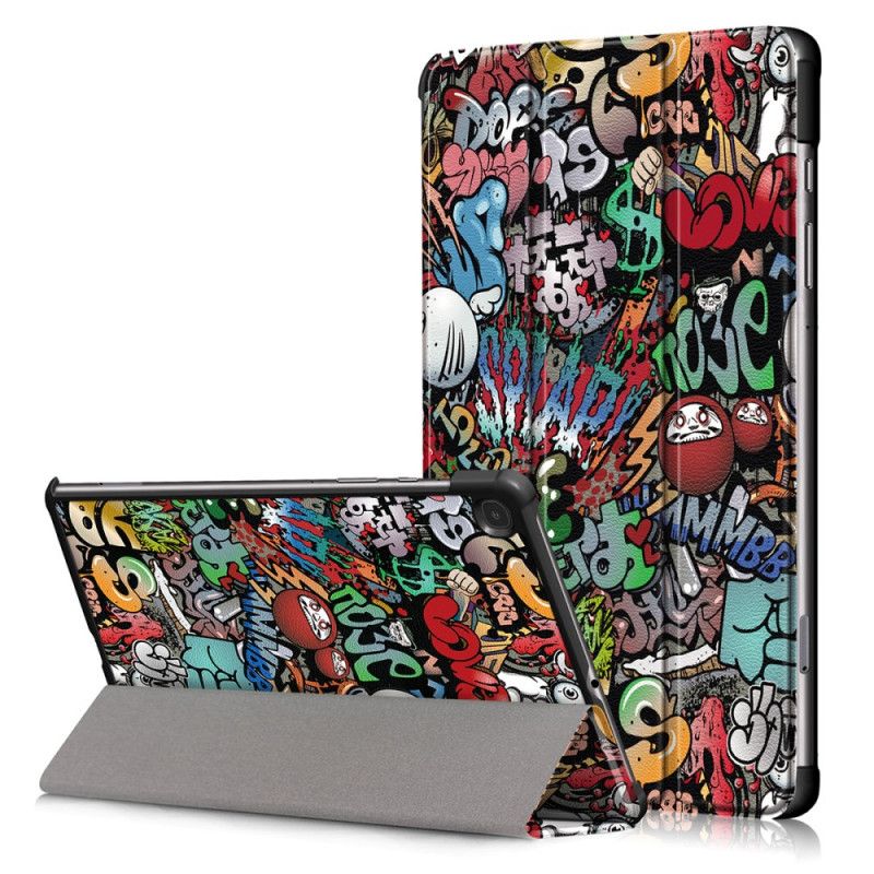 Smart Case Samsung Galaxy Tab S6 Lite Renforcée Graffitis