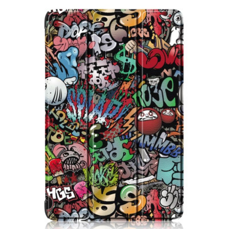 Smart Case Samsung Galaxy Tab S9 FE Plus Jolis Graffiti