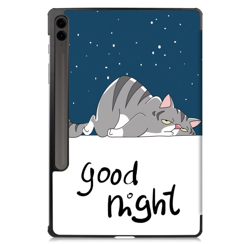 Smart Case Samsung Galaxy Tab S9 FE Plus Porte-Stylet Good Night