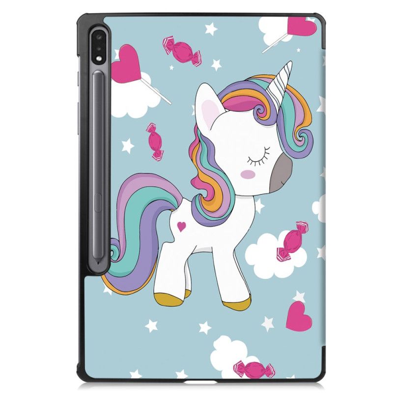 Smart Case Samsung Galaxy Tab S9 Petite Licorne