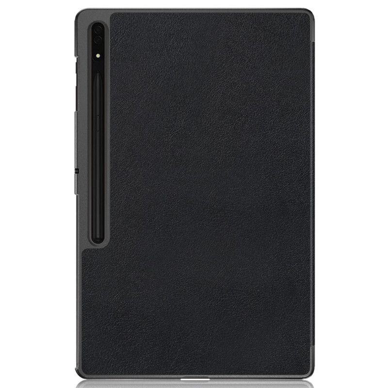 Smart Case Samsung Galaxy Tab S9 Ultra Support Tri-pli Anti-chute