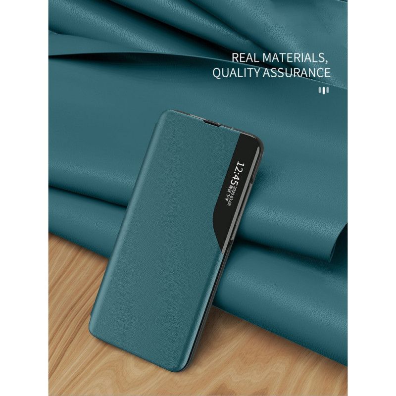 View Cover Samsung Galaxy A72 4g / A72 5g Simili Cuir Texturé