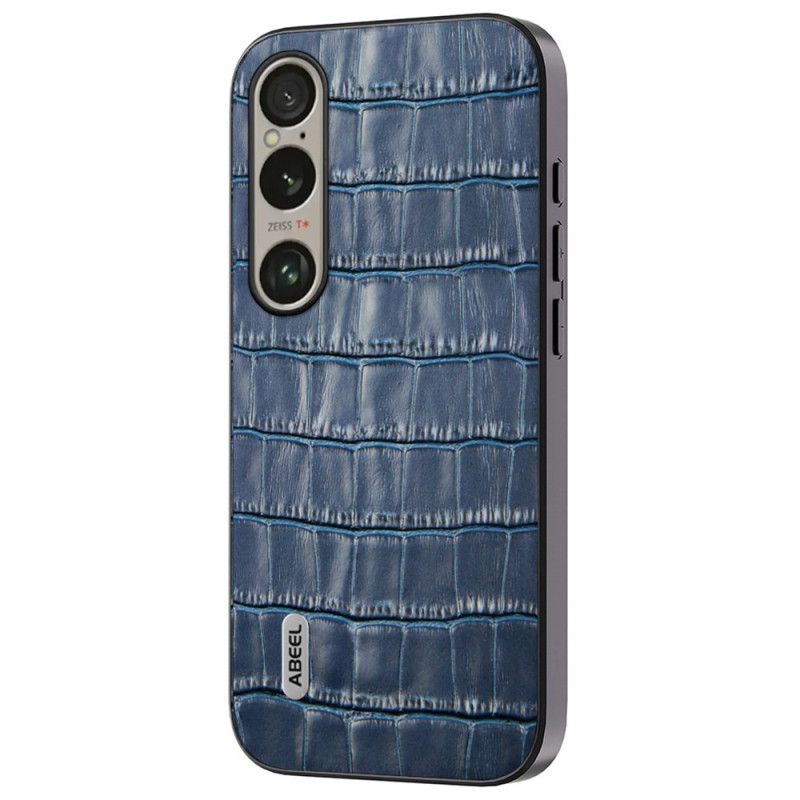 Coque Sony Xperia 1 VI Texture Crocodile ABEEL