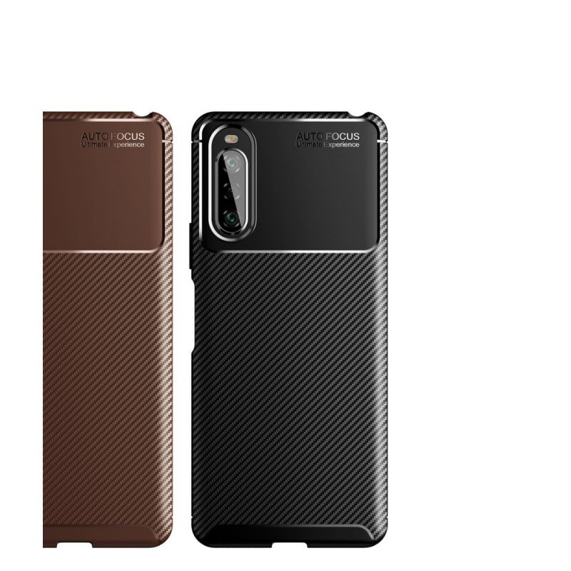 Coque Sony Xperia 10 Ii Flexible Fibre Carbone