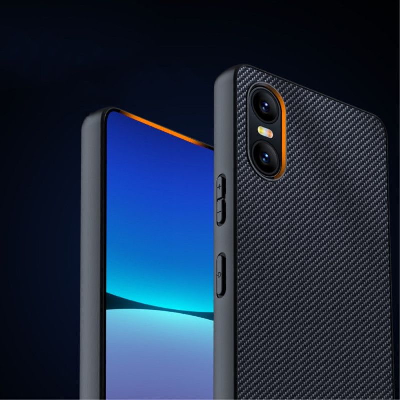 Coque Sony Xperia 10 VI Déclinaison Fibre Carbone