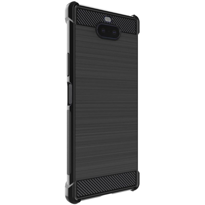 Coque Sony Xperia 8 Fibre Carbone Brossée Imak