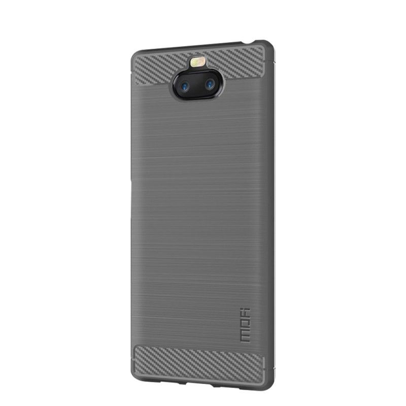 Coque Sony Xperia 8 Fibre Carbone Brossée Mofi