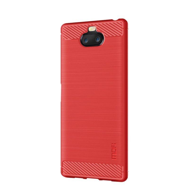 Coque Sony Xperia 8 Fibre Carbone Brossée Mofi