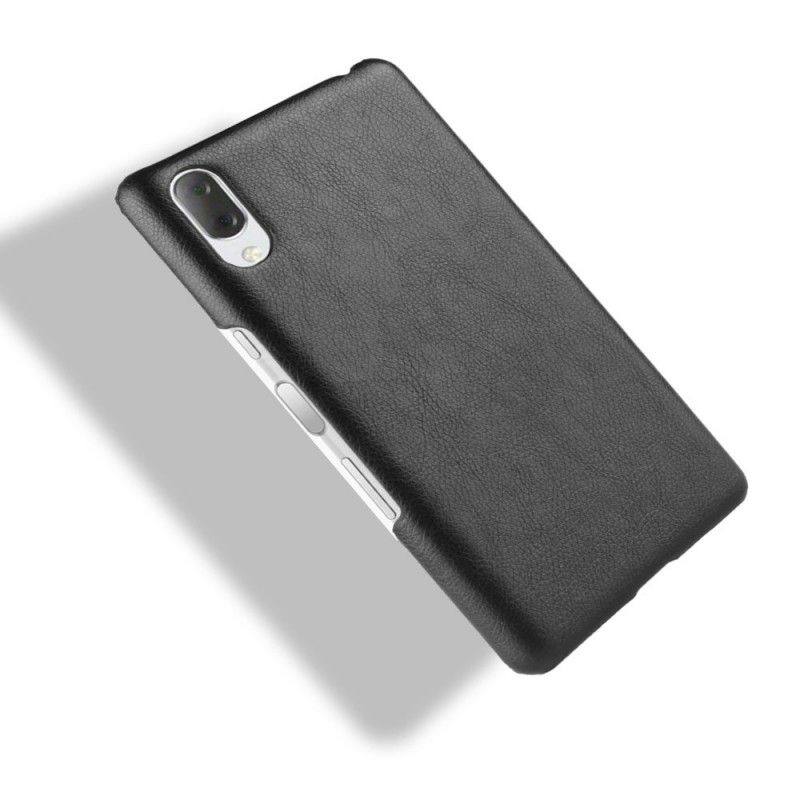 Coque Sony Xperia L3 Effet Cuir Litchi