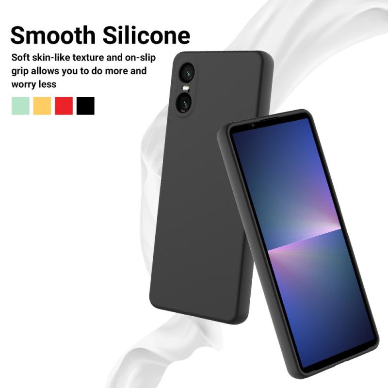 Coque Xperia 10 VI Silicone Liquide à Lanière