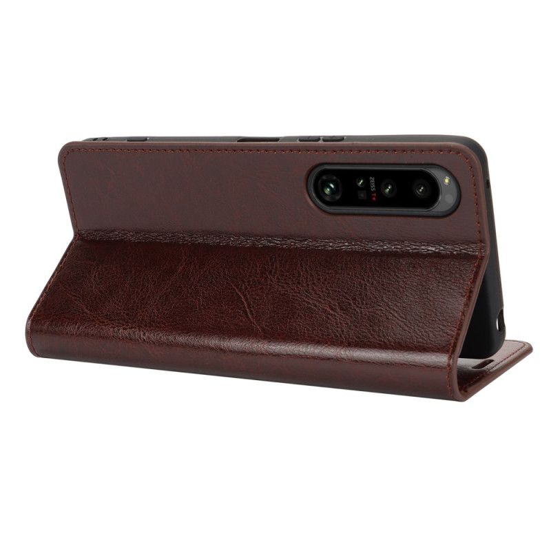 Flip Cover Sony Xperia 1 VI Cuir