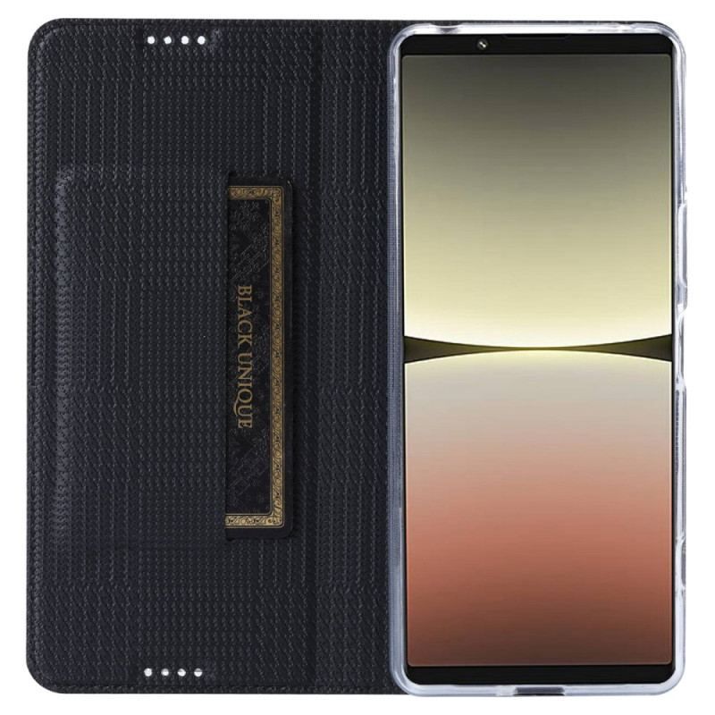 Flip Cover Sony Xperia 5 IV Tissu VILI