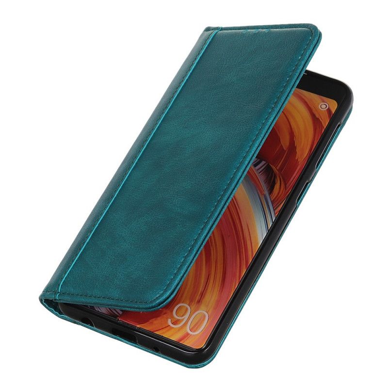 Flip Cover Sony Xperia 5 Version Cuir Fendu