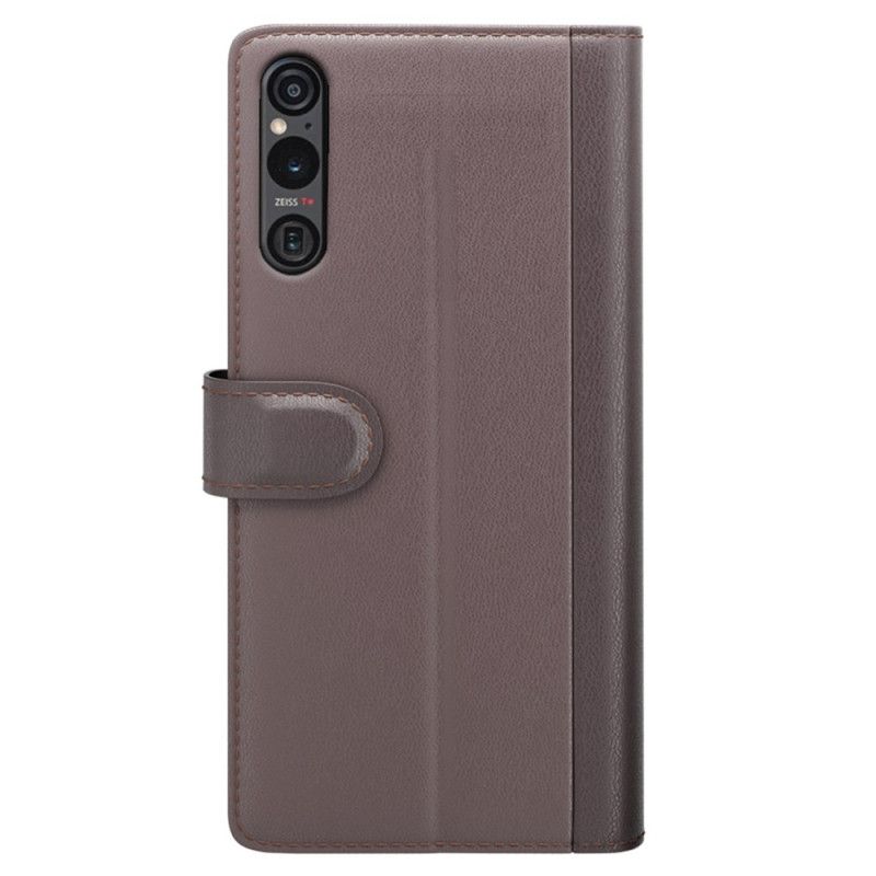 Housse Sony Xperia 1 VI Cuir Véritable