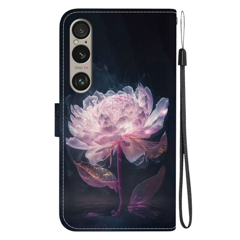 Housse Sony Xperia 1 VI Pivoine Pourpre