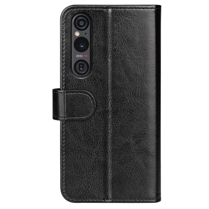 Housse Sony Xperia 1 VI Simili Cuir Vintage