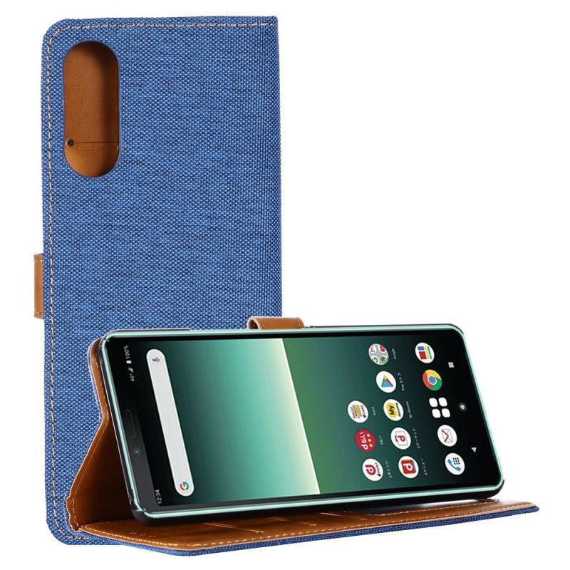 Housse Sony Xperia 10 Ii Tissu Oxford