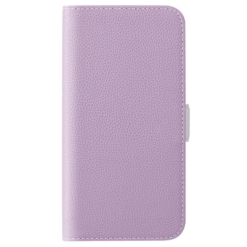 Housse Sony Xperia 5 IV Cuir Litchi Double Fermoir