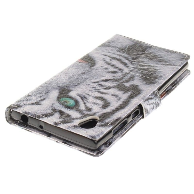 Housse Sony Xperia L1 Face De Tigre