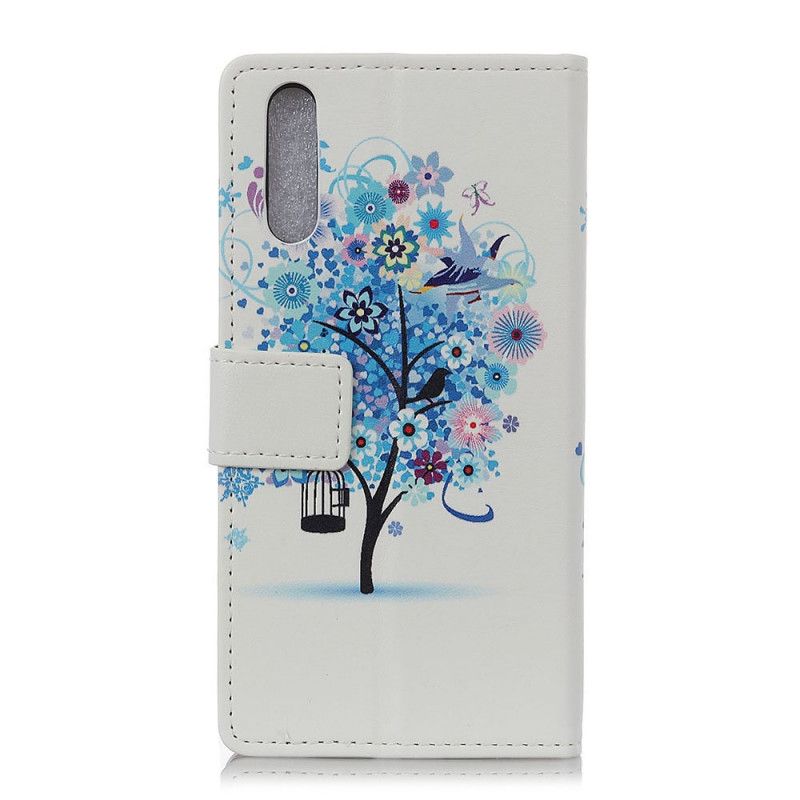 Housse Sony Xperia L4 Arbre Fleuri