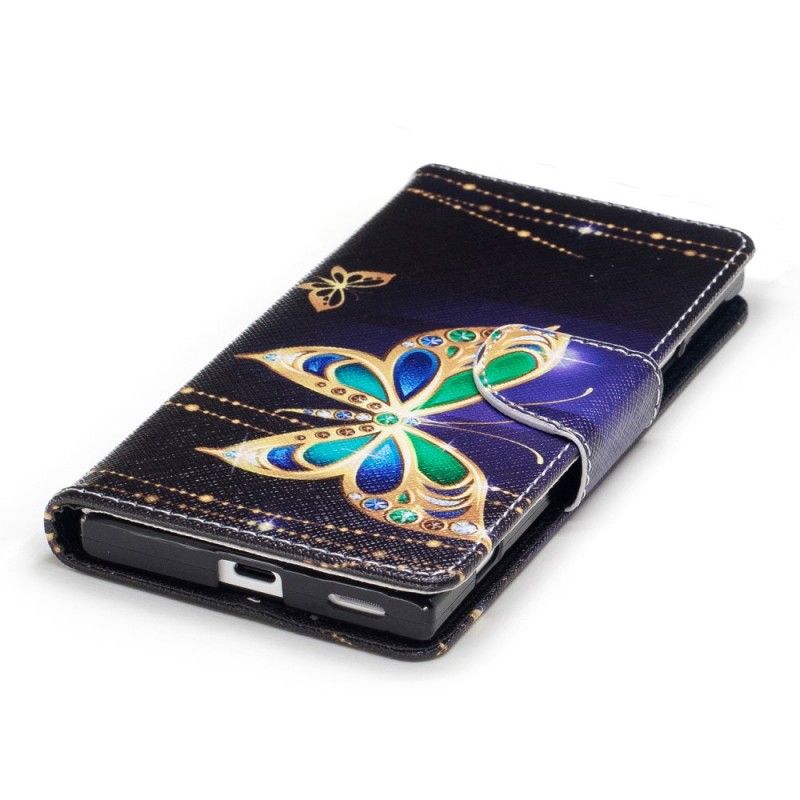 Étui Housse Sony Xperia Xa1 Papillon Magique