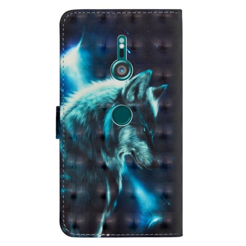 Étui Housse Sony Xperia Xz3 Loup Majestueux