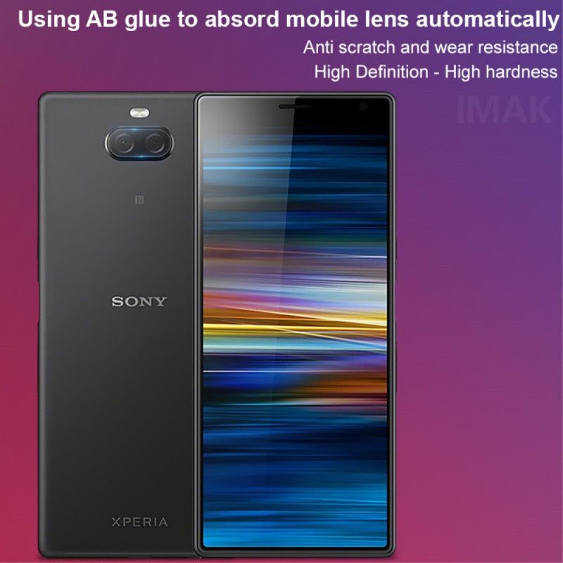 Protection En Verre Trempé Pour Lentille Du Sony Xperia 10 Plus Imak