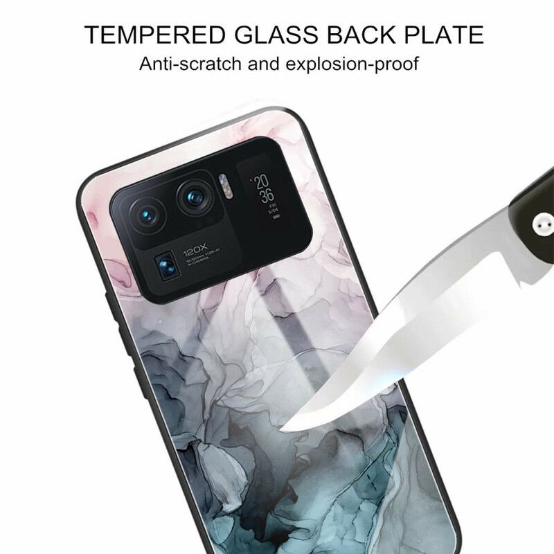 Coque Pour Xiaomi Mi 11 Ultra Verre Trempé Marble