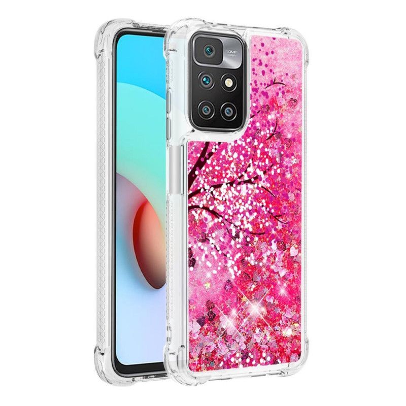 Coque Pour Xiaomi Redmi 10 Arbre Paillettes