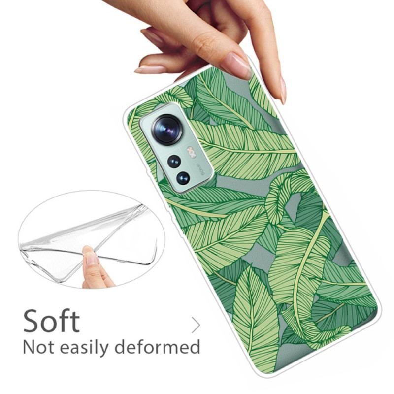 Coque  Xiaomi 12 / 12X  Feuilles