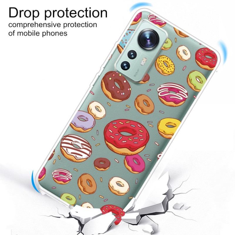 Coque  Xiaomi 12 / 12X  love Donuts